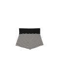 Gestreifte Shorts - Schwarz - CROPP - small4