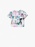 T-shirt z motywem mangi - biały - CROPP - small6