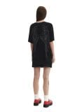 Czarny t-shirt z cyrkoniami - czarny - CROPP - small3