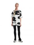Koszulka w krowie łaty - wielobarwny - CROPP - small1