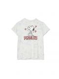 Koszulka oversize Snoopy - wielobarwny - CROPP - small1