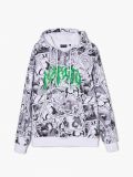 Felpa con cappuccio nera e bianca Naruto - Bianco - CROPP - small4
