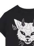 Tricou negru cu imprimeu - negru - CROPP - small4
