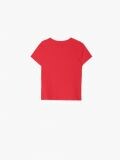 Czerwony t-shirt z nadrukiem - czerwony - CROPP - small4