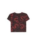 T-shirt z motywem smoków all over - czarny - CROPP - small5