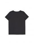 Czarna koszulka oversize z nadrukiem - czarny - CROPP - small5