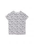 Czarno-biała koszulka oversize BT21 - biały - CROPP - small1