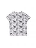 Czarno-biała koszulka oversize BT21 - biały - CROPP - small2