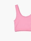 Różowy crop top - różowy - CROPP - small5