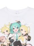 T-shirt z nadrukiem Hatsune Miku - biały - CROPP - small2