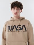 Felpa con cappuccio NASA - Beige - CROPP - small4