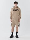 Felpa con cappuccio NASA - Beige - CROPP - small5