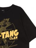 Černé tričko s potiskem Wu Tang Clan - černý - CROPP - small2