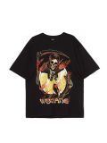 Černé tričko s potiskem Wu-Tang Clan - černý - CROPP - small2