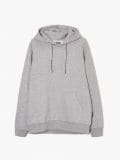 Sudadera gris con capucha - Gris claro - CROPP - small1