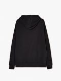 Felpa con cappuccio nera - Nero - CROPP - small3