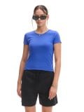 Glatka majica basic - plava - CROPP - small1