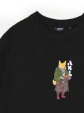 Koszulka w stylu ramen lover - czarny - CROPP - small2