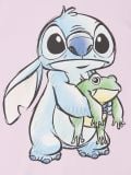 Koszulka oversize Lilo & Stitch - fioletowy - CROPP - small2