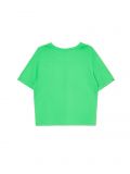 Zielony T-shirt z nadrukiem - zielony - CROPP - small5