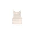 Tank top w paski - beżowy - CROPP - small3
