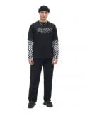 Tricou cu mânecă lungă - negru - CROPP - small2