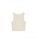 Top z nadrukiem - kremowy - CROPP - small4