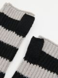 Rękawiczki mitenki w szare paski - szary - CROPP - small2