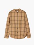 Camicia gialla a quadri - Beige - CROPP - small4