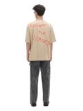 T-shirt con stampa all over Korn - Beige - CROPP - small2
