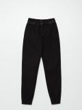 Spodnie jogger z paskiem - czarny - CROPP - small4