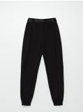 Spodnie jogger z paskiem - czarny - CROPP - small6