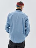 Niebieska jeansowa koszula - niebieski - CROPP - small3