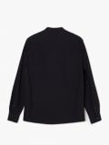 Camisa negra con cuello mao - Negro - CROPP - small5