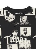 Tricou Tupac Shakur - negru - CROPP - small2