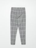 Kostkované kalhoty chino - světle šedá - CROPP - small6