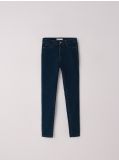 Ciemnoniebieskie jeansy push up - niebieski - CROPP - small4