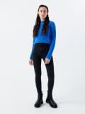 Super high waist farmer - sötétszürke - CROPP - small1