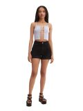 Crop top na ramiączkach - fioletowy - CROPP - small1