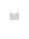Crop top na ramiączkach - fioletowy - CROPP - small6