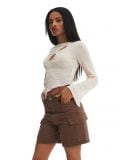 Oberteil - Beige - CROPP - small1