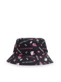Dwustronny kapelusz bucket hat Hello Kitty & Friends - czarny - CROPP - small3