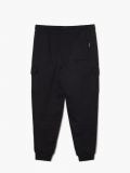Dzianinowe joggery z kieszeniami cargo - czarny - CROPP - small3