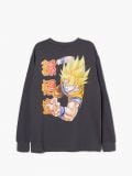 Czarna koszulka longsleeve Dragon Ball - szary - CROPP - small5