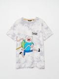Koszulka z nadrukiem Adventure Time - jasny szary - CROPP - small4