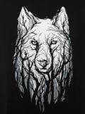 Tricou cu lup by Cropp - negru - CROPP - small2