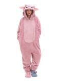 Pidžama onesie Lilo & Stitch - rozā - CROPP - small1