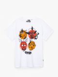 Koszulka z nadrukiem Crash Bandicoot - biały - CROPP - small1