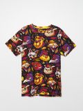 Tricou cu imprimeu all over - negru - CROPP - small4