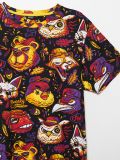 Tricou cu imprimeu all over - negru - CROPP - small5